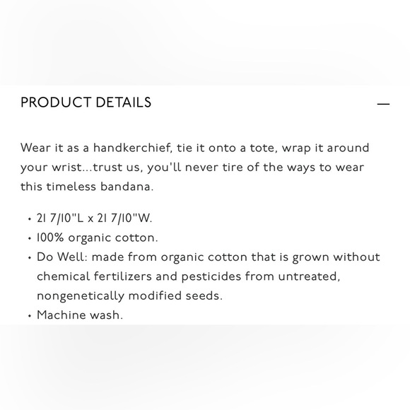 Madewell cotton bandana - Picture 3 of 3